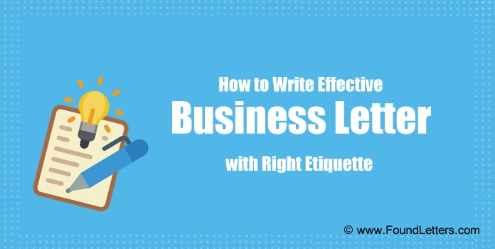 Business Letter Writing Etiquette, Business Letter Writing Tips