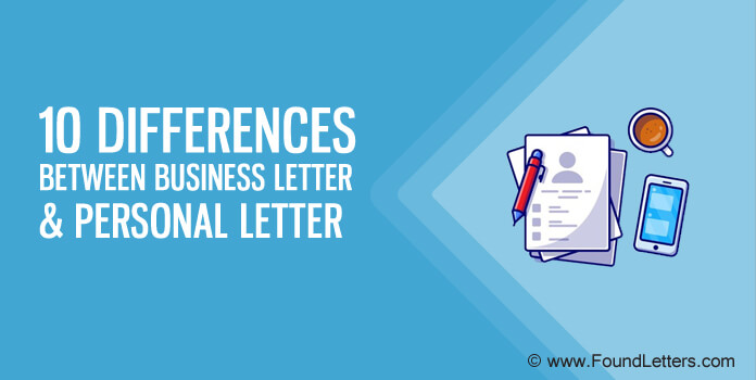 difference between business letter and cover letter