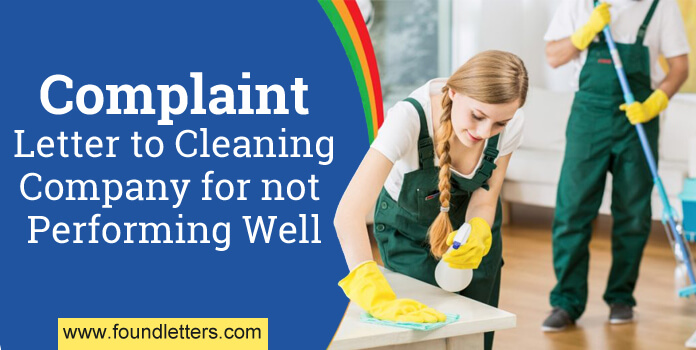 How To Respond To A Cleaning Complaint Example How To Respond To A Cleaning Complaint Example