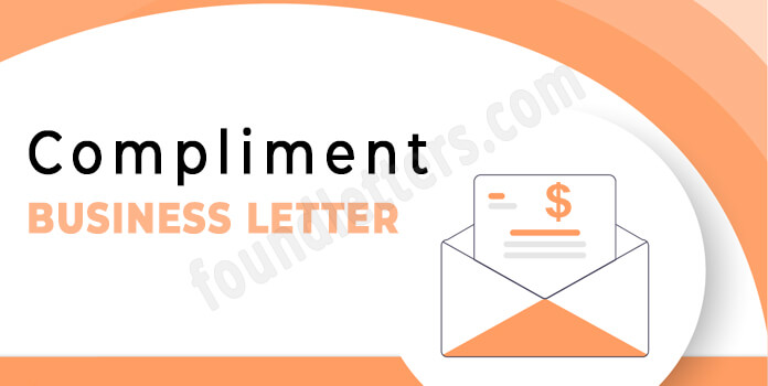 Compliment Business Letter Format, Example