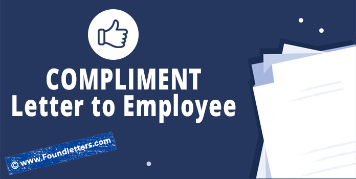 Compliment Letter to Employee Sample, Format