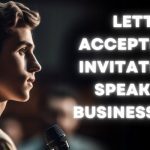 Accept an Invitation to Speak Business Event Letter Template