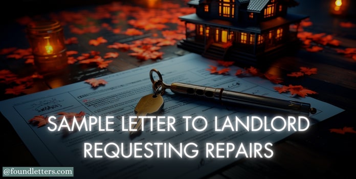 Sample letter to Landlord Requesting Repairs